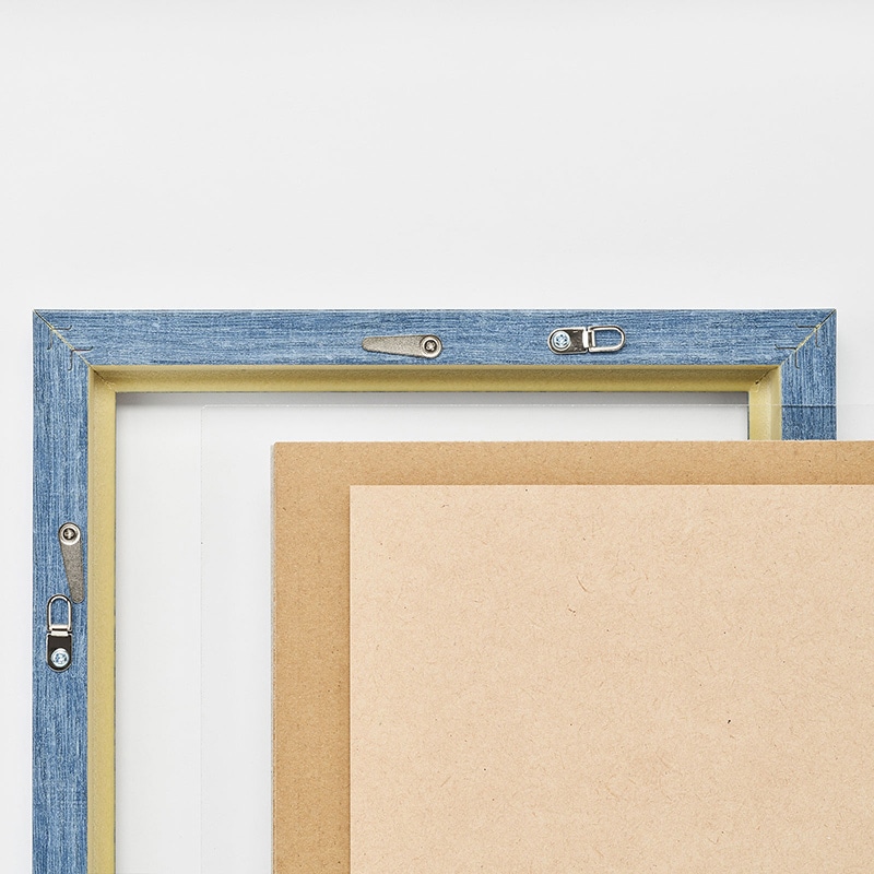 アルナ デッサン額　APS-02 250角 ブルーフレーム 1個（ご注文単位1個）【直送品】