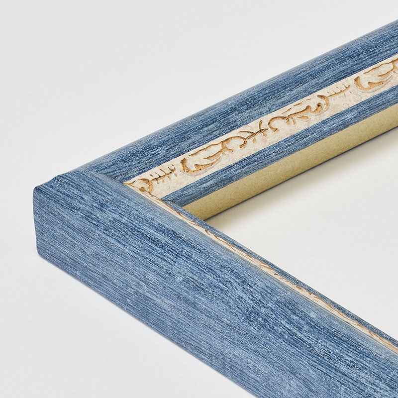 アルナ デッサン額 APS-02 450角 ブルーフレーム 1個(ご注文単位1個)【直送品】