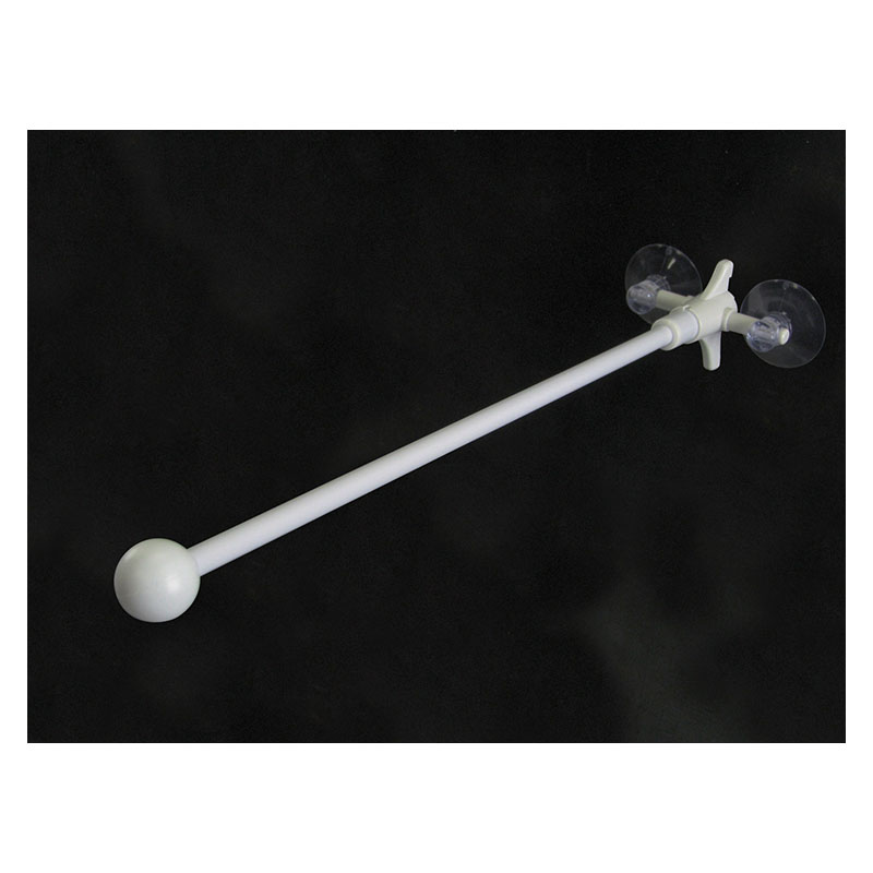 P・O・Pプロダクツ フラッグ専用ポール 丸パイプ43cm 2個吸盤式 881 1本(ご注文単位1本)【直送品】