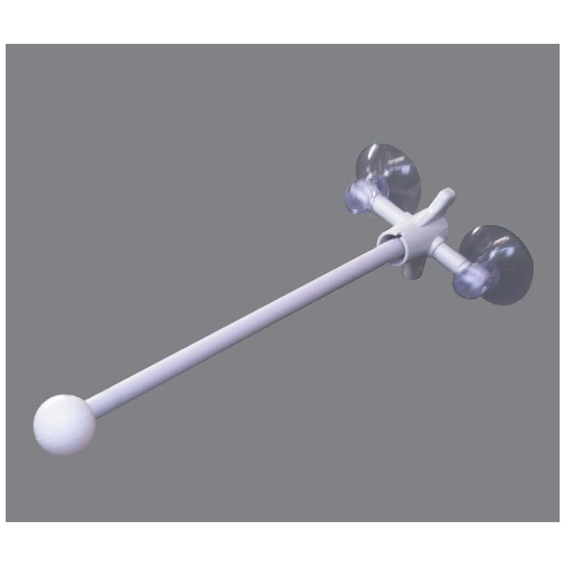 P・O・Pプロダクツ フラッグ専用ポール 割パイプ33cm 2個吸盤式 882 1本(ご注文単位1本)【直送品】