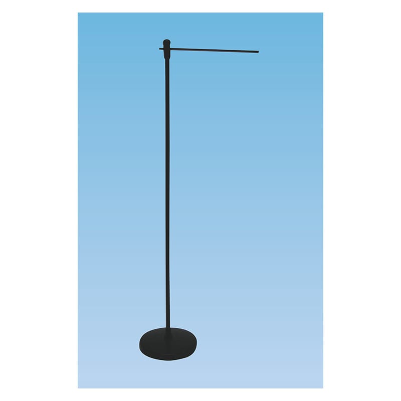 P・O・Pプロダクツ ミニのぼり用ポール ウェイト付き 916 黒 1個(ご注文単位1個)【直送品】