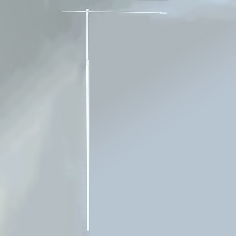 P・O・Pプロダクツ のぼり用ポール　スタンダート 3m　直径22mm N956　白 1本（ご注文単位1本）【直送品】