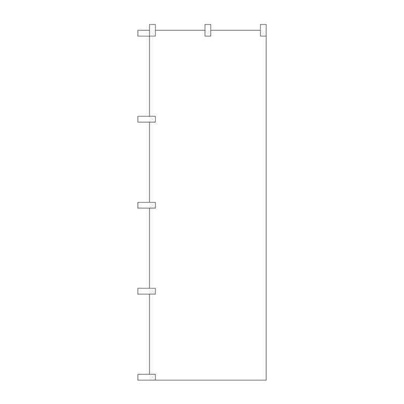 P・O・Pプロダクツ のぼり 白無地 No.2454 1枚（ご注文単位1枚）【直送品】