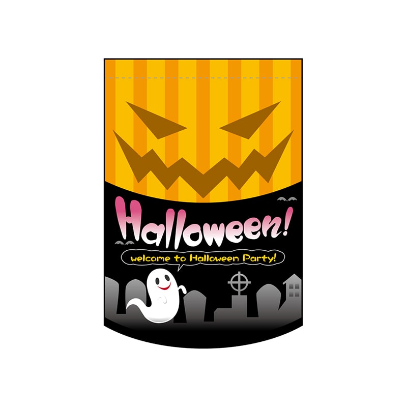 P・O・Pプロダクツ 変形タペストリー　円カット  5874　Halloween 1枚（ご注文単位1枚）【直送品】