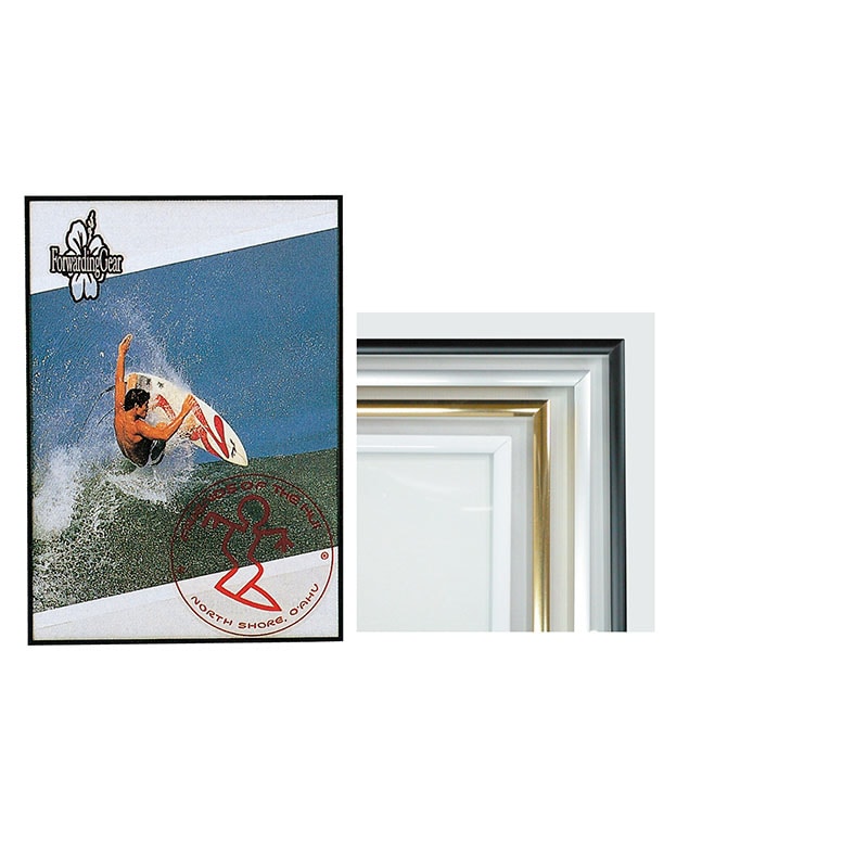 P・O・Pプロダクツ ポスターフレーム ラクパネ A1 屋内用 7378 ゴールド 1枚(ご注文単位1枚)【直送品】