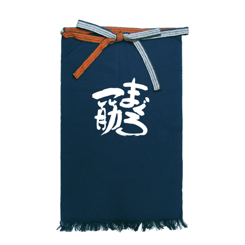 P・O・Pプロダクツ メッセージ帆前掛け 長タイプ 8717 まぐろ一筋 1枚(ご注文単位1枚)【直送品】