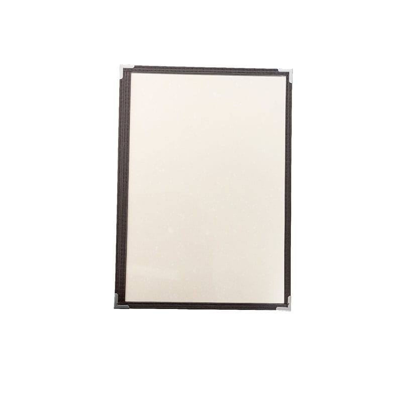 P・O・Pプロダクツ メニューブック A4　2P 8919　ABW-17　茶 1冊（ご注文単位1冊）【直送品】