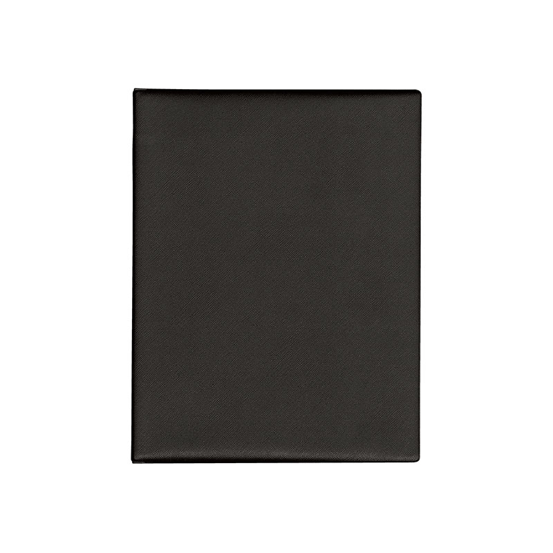 P・O・Pプロダクツ メニューブック　スリムバインダー A4対応　8P　内ポケット付き 8931　黒 1冊（ご注文単位1冊）【直送品】