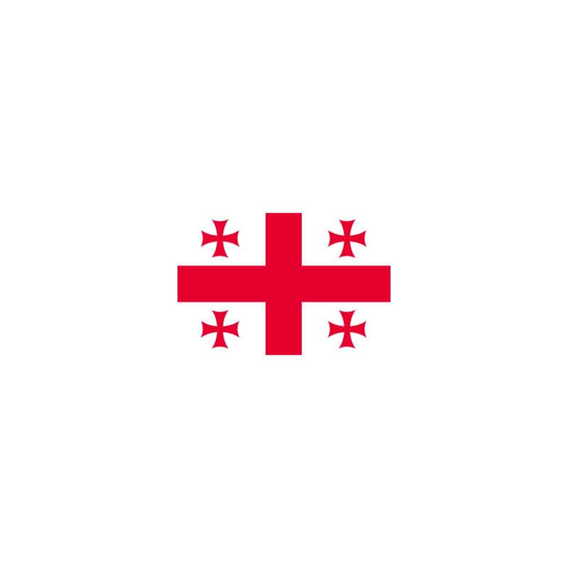 P・O・Pプロダクツ 世界の国旗 ミニフラッグ 23101 ジョージア(グルジア) 1枚(ご注文単位1枚)【直送品】