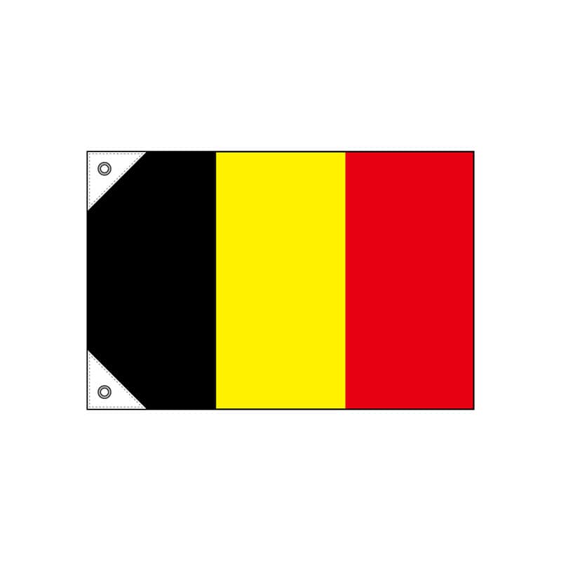 P・O・Pプロダクツ 国旗　販促用 ミニ 23661　ベルギー 1枚（ご注文単位1枚）【直送品】