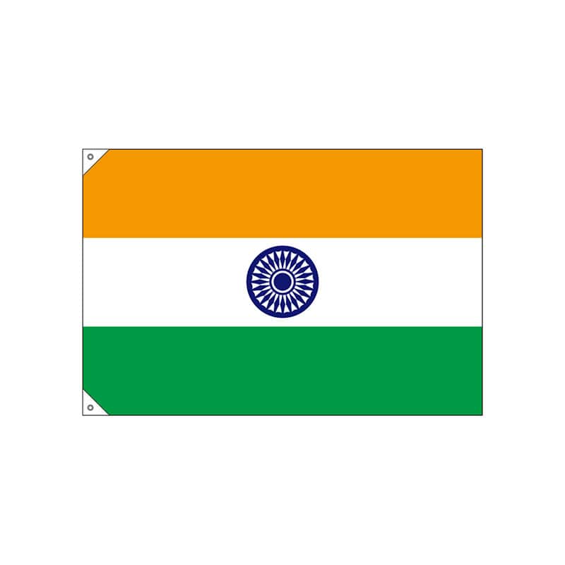 P・O・Pプロダクツ 国旗　販促用 小 23677　インド 1枚（ご注文単位1枚）【直送品】