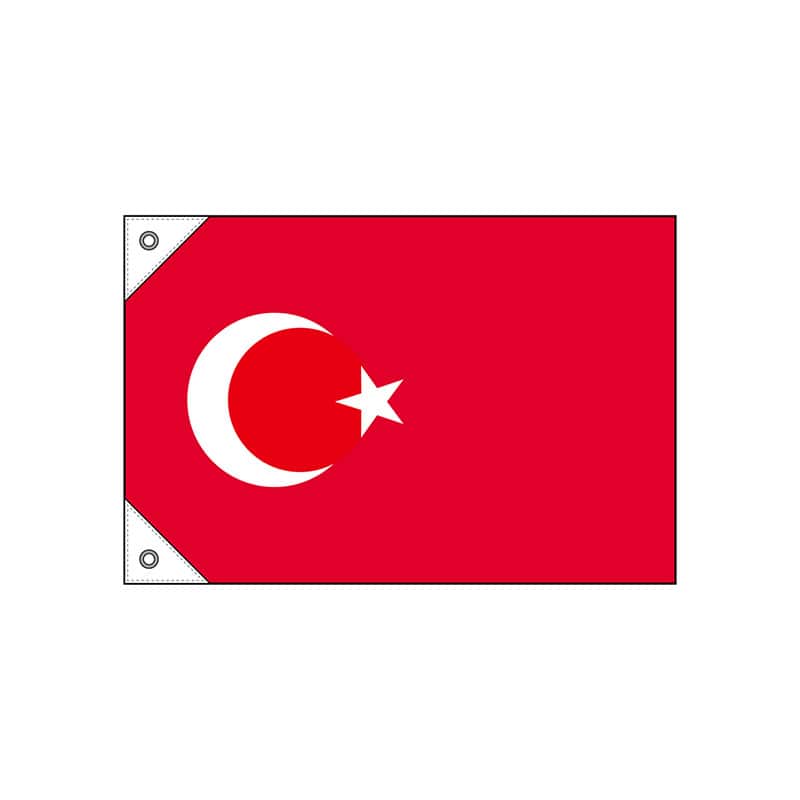 P・O・Pプロダクツ 国旗　販促用 ミニ 23682　トルコ 1枚（ご注文単位1枚）【直送品】