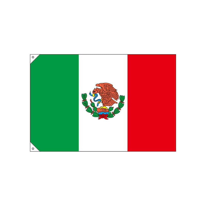 P・O・Pプロダクツ 国旗　販促用 小 23731　メキシコ 1枚（ご注文単位1枚）【直送品】