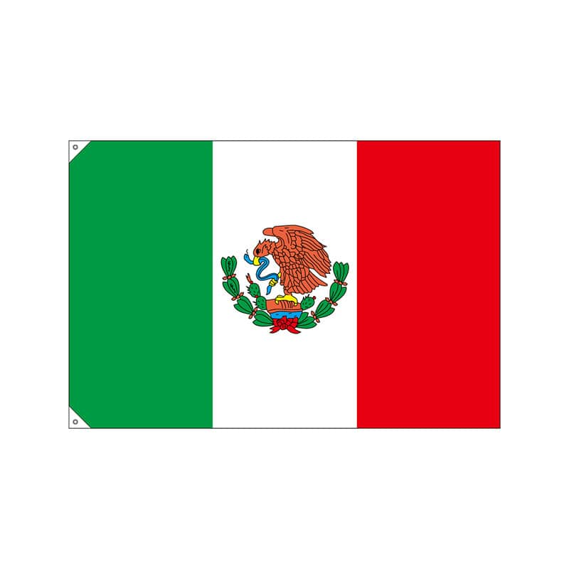 P・O・Pプロダクツ 国旗　販促用 大 23732　メキシコ 1枚（ご注文単位1枚）【直送品】