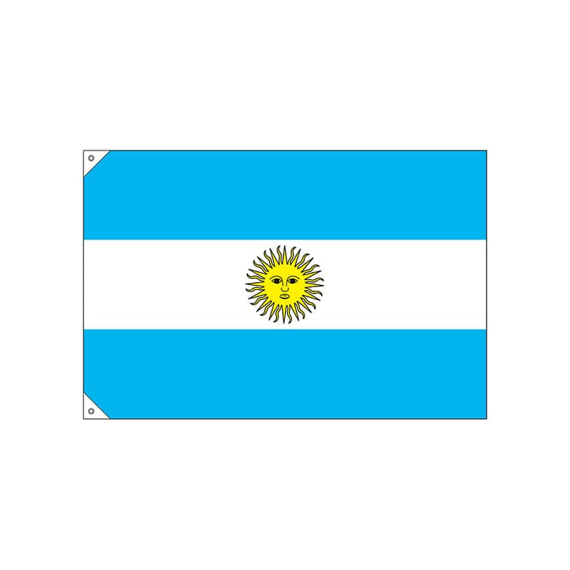 P・O・Pプロダクツ 国旗　販促用 小 23734　アルゼンチン 1枚（ご注文単位1枚）【直送品】