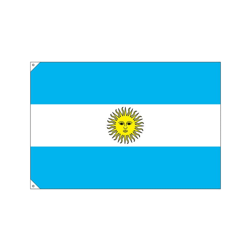 P・O・Pプロダクツ 国旗　販促用 大 23735　アルゼンチン 1枚（ご注文単位1枚）【直送品】