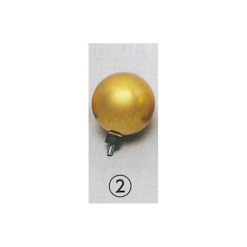 P・O・Pプロダクツ 国旗器具　旗用ポール飾り φ90　球状 23974 1個（ご注文単位1個）【直送品】
