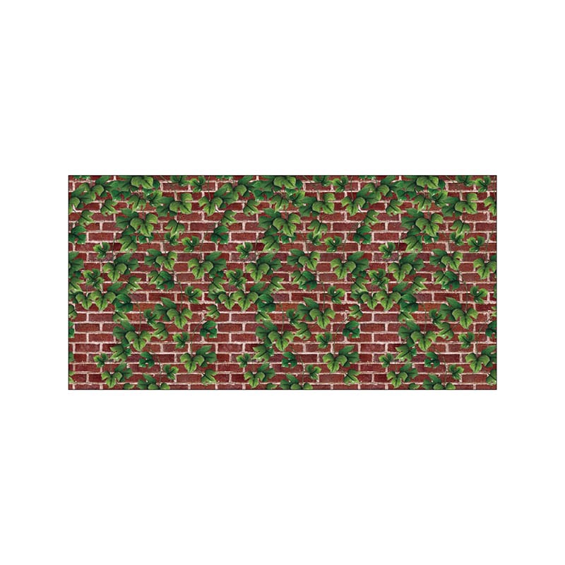 P・O・Pプロダクツ ロール幕 900mm丈 1800mm幅 24014 赤レンガとツタ 1枚(ご注文単位1枚)【直送品】