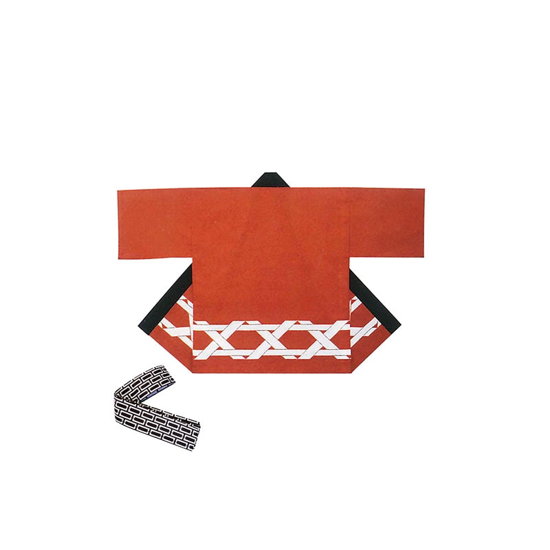 P・O・Pプロダクツ パステルカラーハッピ フリーサイズ 25991　薄茶 1枚（ご注文単位1枚）【直送品】