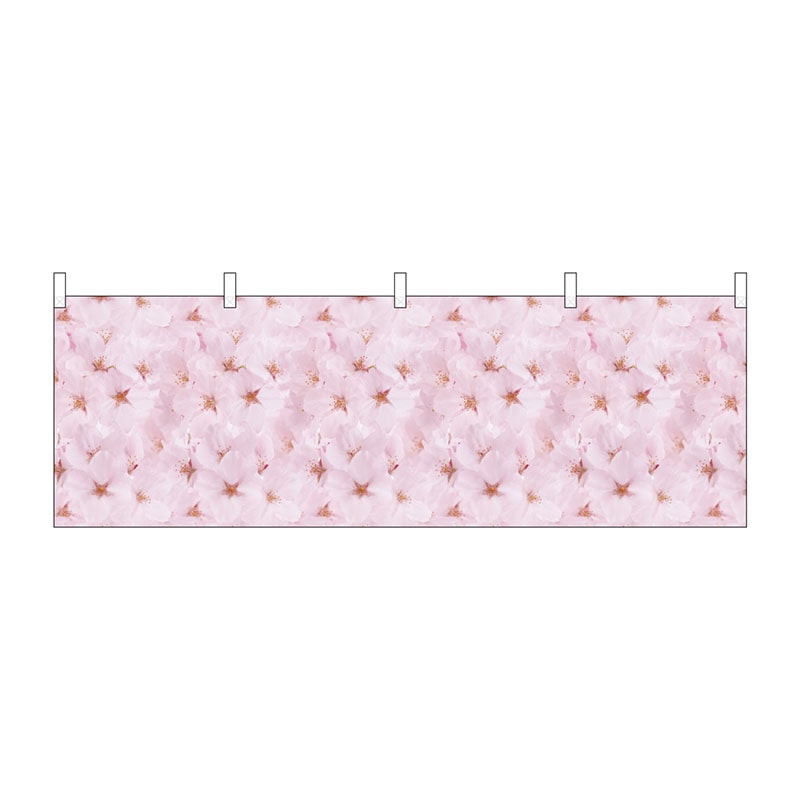 P・O・Pプロダクツ 横幕  28951　桜写真 1枚（ご注文単位1枚）【直送品】