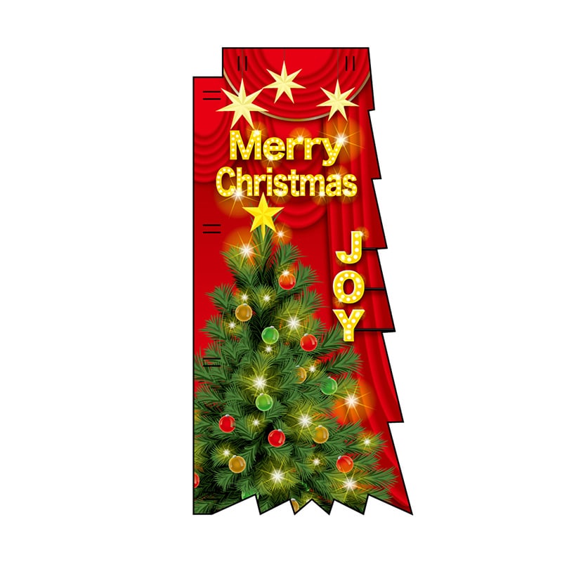 P・O・Pプロダクツ ユニークカット スマートミニのぼり 29024 MerryChristmas 1枚(ご注文単位1枚)【直送品】