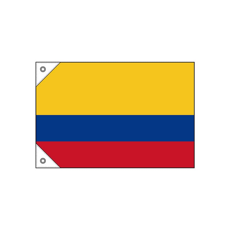 P・O・Pプロダクツ 国旗　販促用 ミニ 29124　コロンビア 1枚（ご注文単位1枚）【直送品】