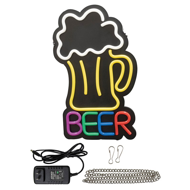 P・O・Pプロダクツ LEDネオン看板  29940　BEER 1個（ご注文単位1個）【直送品】