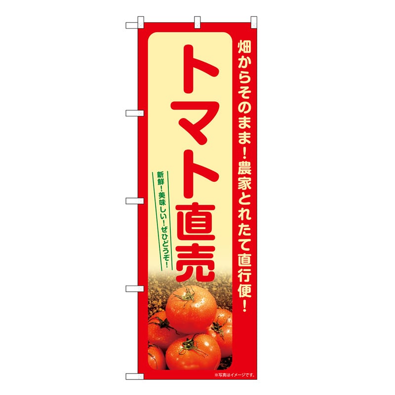 P・O・Pプロダクツ のぼり トマト直売 SNB-7264 1枚（ご注文単位1枚）【直送品】
