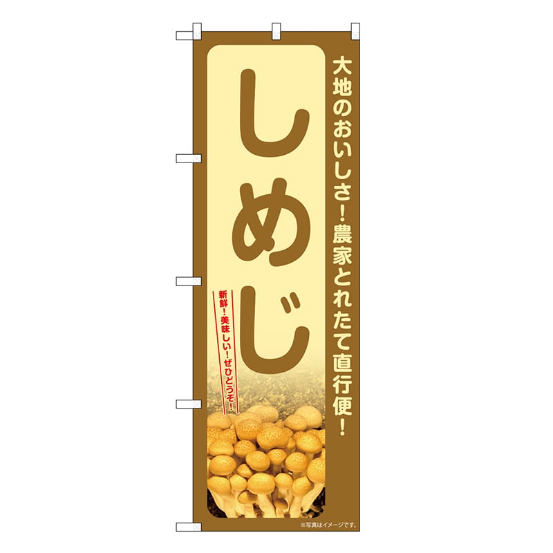 P・O・Pプロダクツ のぼり しめじ SNB-7337 1枚（ご注文単位1枚）【直送品】