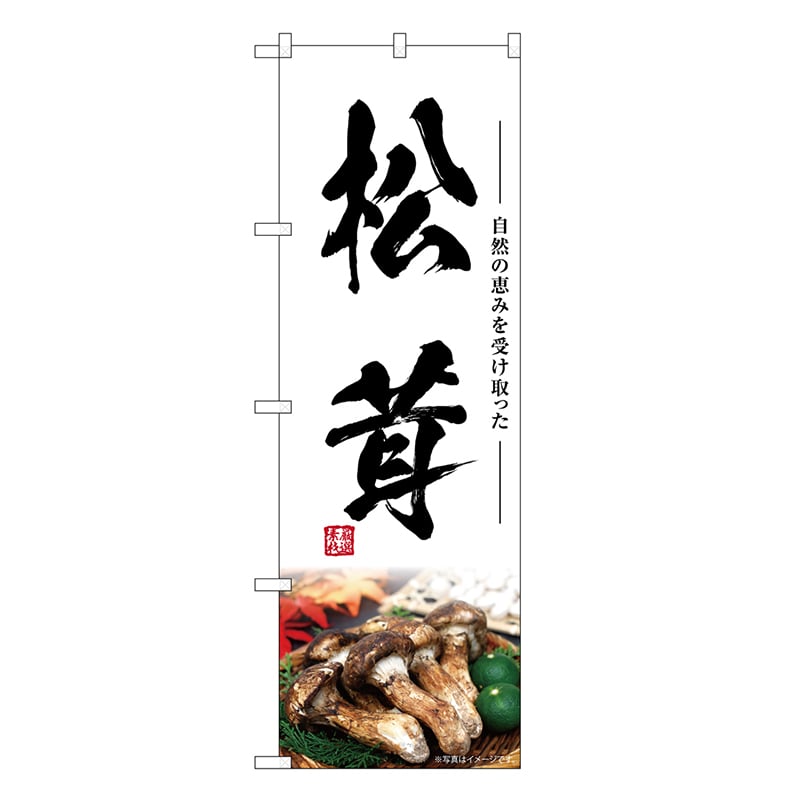 P・O・Pプロダクツ のぼり 松茸 SNB-7425 1枚（ご注文単位1枚）【直送品】