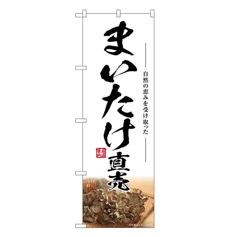 P・O・Pプロダクツ のぼり まいたけ直売 SNB-7446 1枚（ご注文単位1枚）【直送品】
