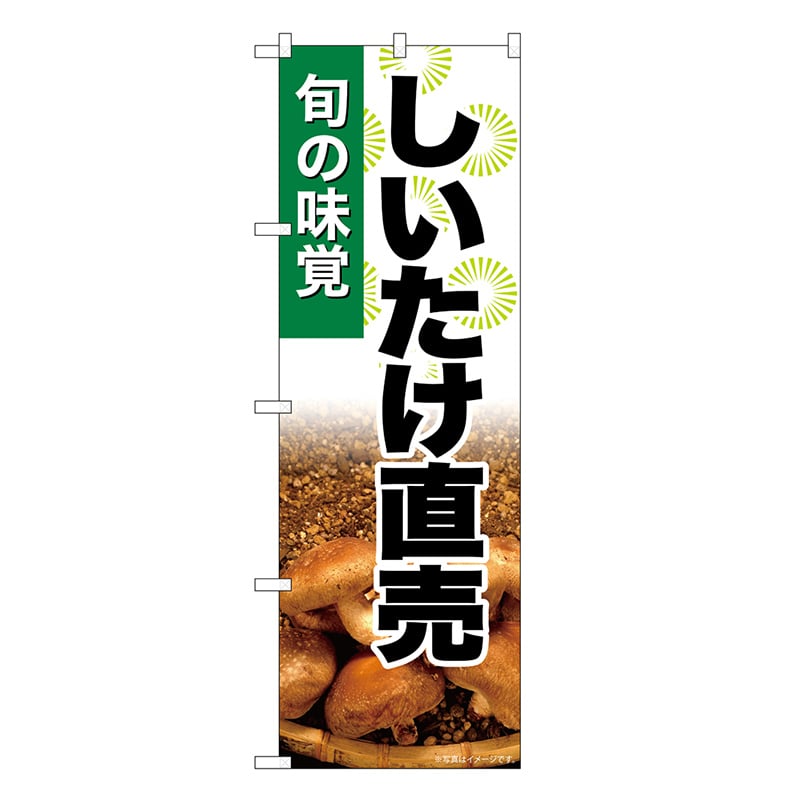 P・O・Pプロダクツ のぼり しいたけ直売 SNB-7611 1枚（ご注文単位1枚）【直送品】