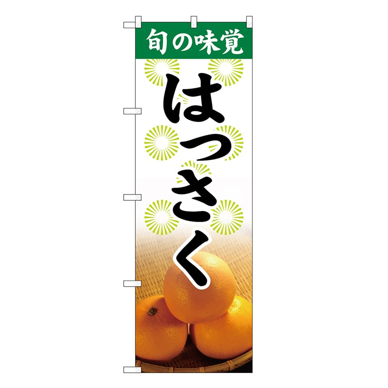 P・O・Pプロダクツ のぼり 旬の味覚 はっさく SNB-9701 1枚（ご注文単位1枚）【直送品】