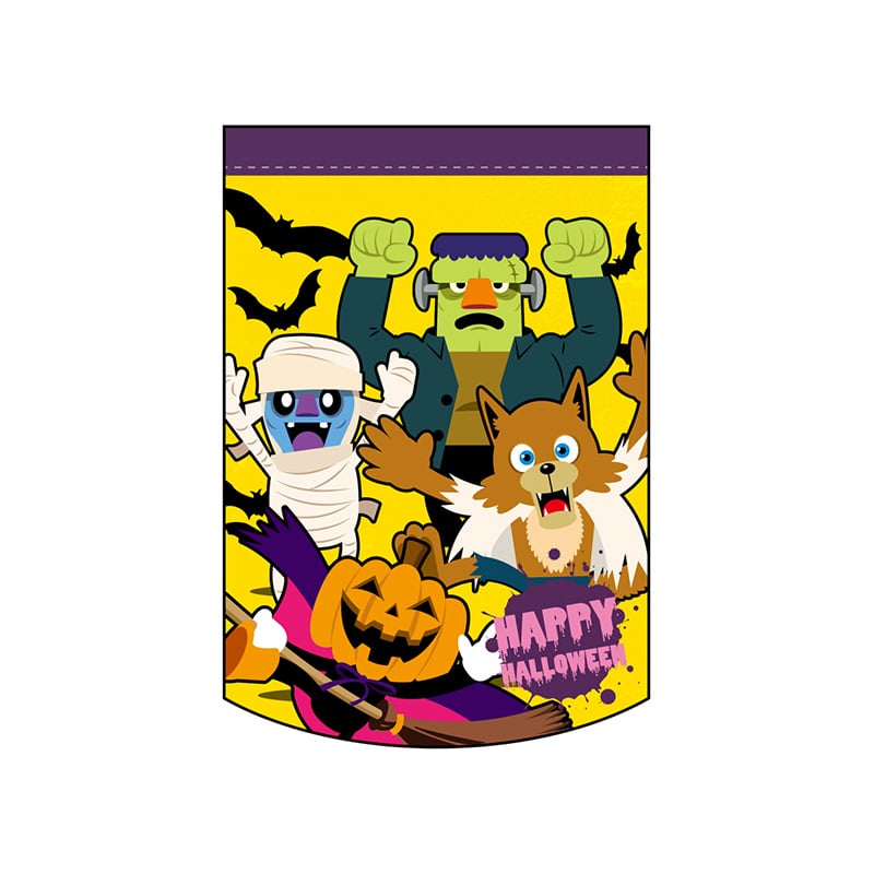 P・O・Pプロダクツ 変形タペストリー　円カット  40139　HAPPYHALLOWEEN 1枚（ご注文単位1枚）【直送品】