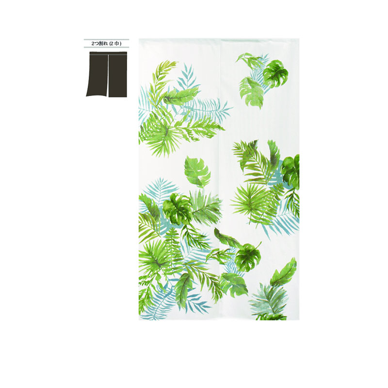 P・O・Pプロダクツ 定番のれん　市松柄レース  42274　アコナ　GN 1枚（ご注文単位1枚）【直送品】