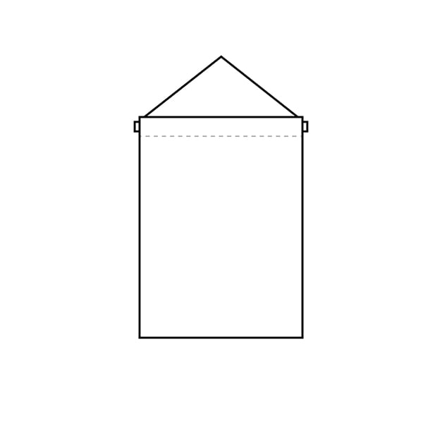 P・O・Pプロダクツ 塗り絵タペストリー 42584 白無地 1枚(ご注文単位1枚)【直送品】