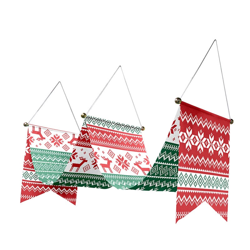 P・O・Pプロダクツ ウェーブペナント  42658　ノルディック柄 1枚（ご注文単位1枚）【直送品】