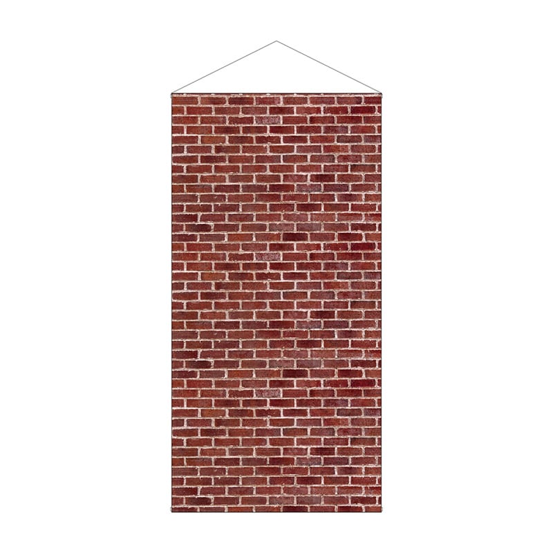 P・O・Pプロダクツ 防炎タペストリー 42688 赤レンガ 1枚(ご注文単位1枚)【直送品】