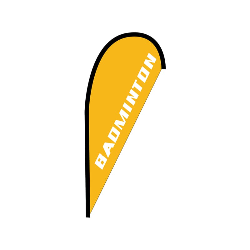 P・O・Pプロダクツ Pバナー並  43304　BADMINTON 1枚（ご注文単位1枚）【直送品】
