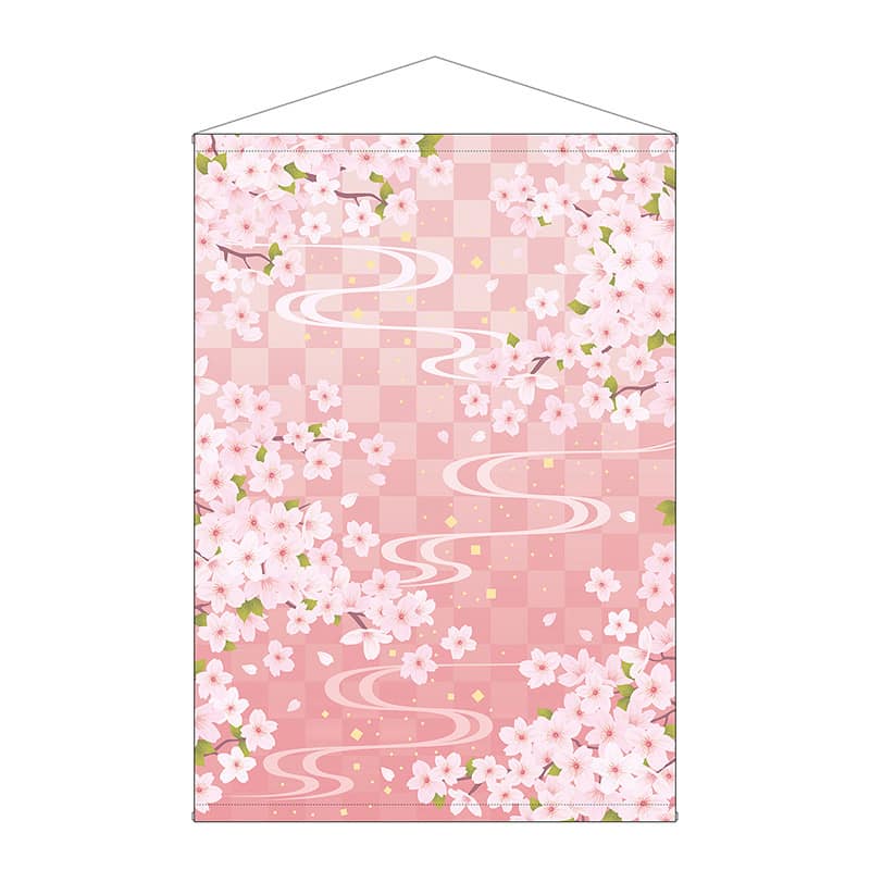 P・O・Pプロダクツ 防炎ビッグタペストリー 春柄 G-1 47993 1枚（ご注文単位1枚）【直送品】