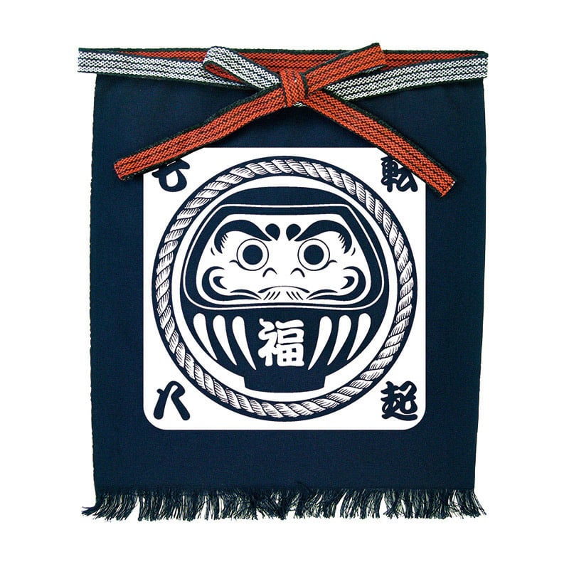 P・O・Pプロダクツ 帆前掛け 短タイプ だるま 縄 52785 1枚（ご注文単位1枚）【直送品】