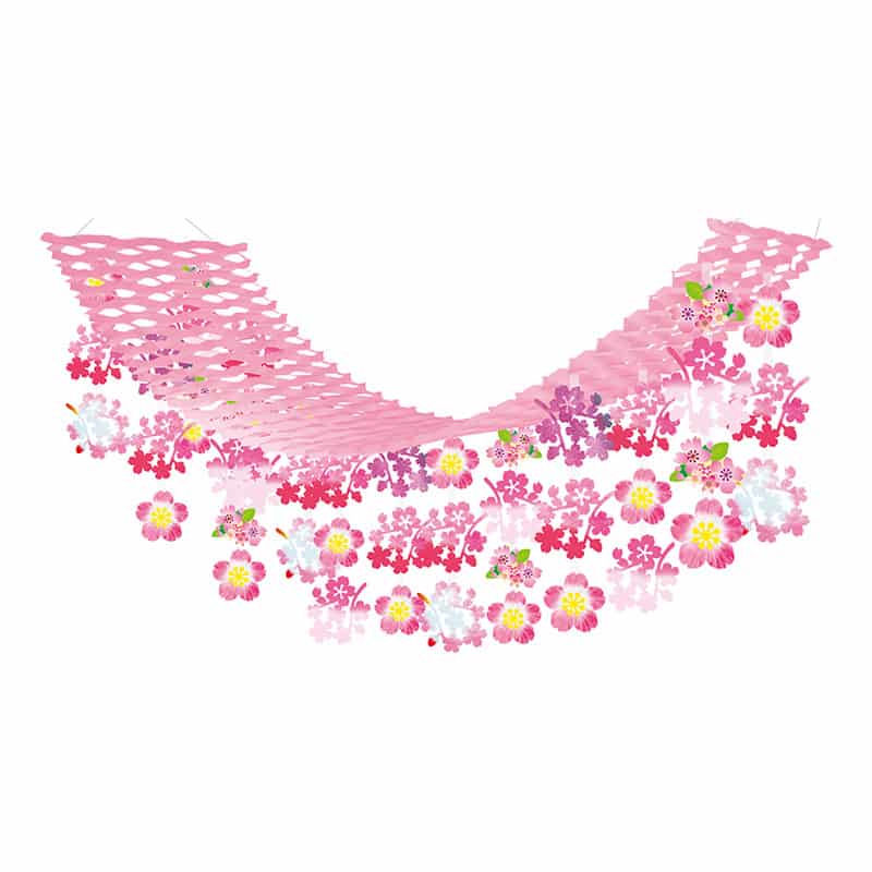 P・O・Pプロダクツ プリーツハンガー 桜ミックス 55900 1枚(ご注文単位1枚)【直送品】