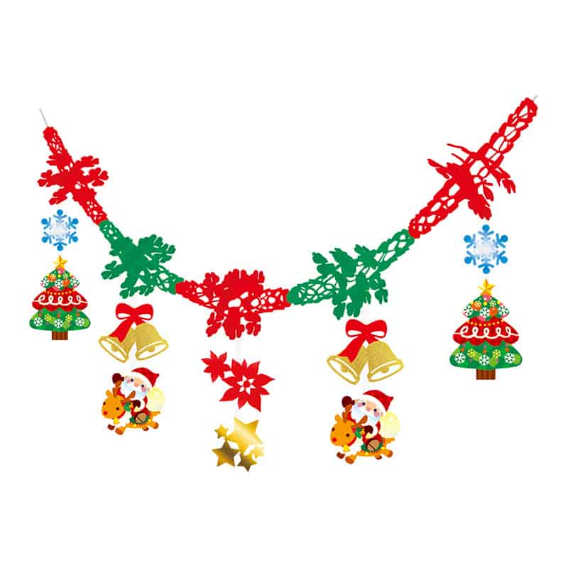P・O・Pプロダクツ ガーランド ハッピークリスマス 55943 1枚(ご注文単位1枚)【直送品】