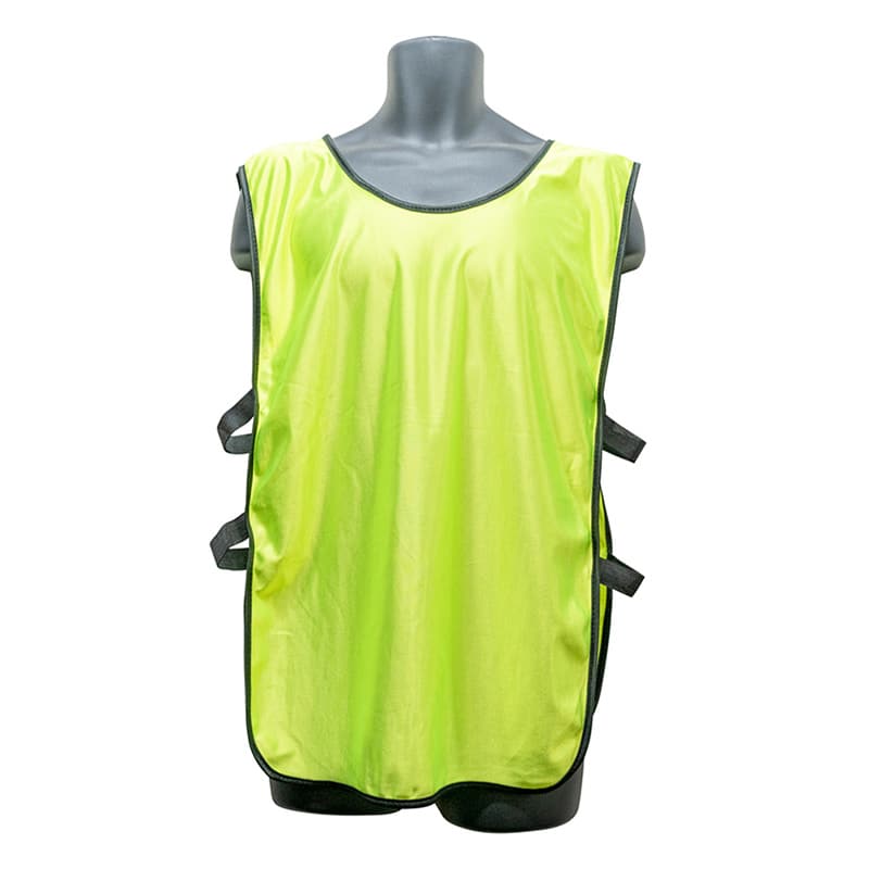 P・O・Pプロダクツ ビブス 無地 緑 フリーサイズ 56004 1枚（ご注文単位1枚）【直送品】