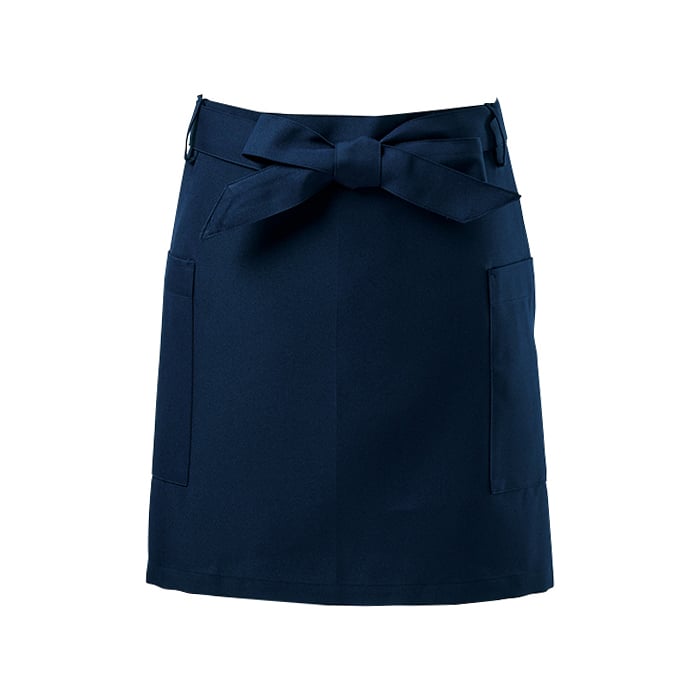 P・O・Pプロダクツ ショートエプロン ネイビー フリーサイズ 56012 1枚（ご注文単位1枚）【直送品】