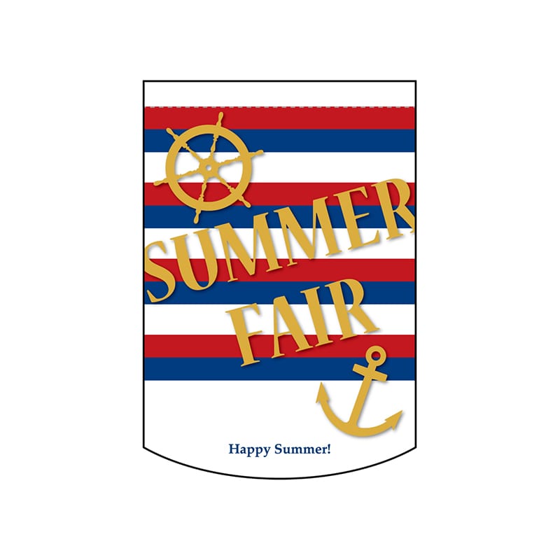 P・O・Pプロダクツ ミニタペストリー両面 61050 SUMMERFAIR 1枚(ご注文単位1枚)【直送品】