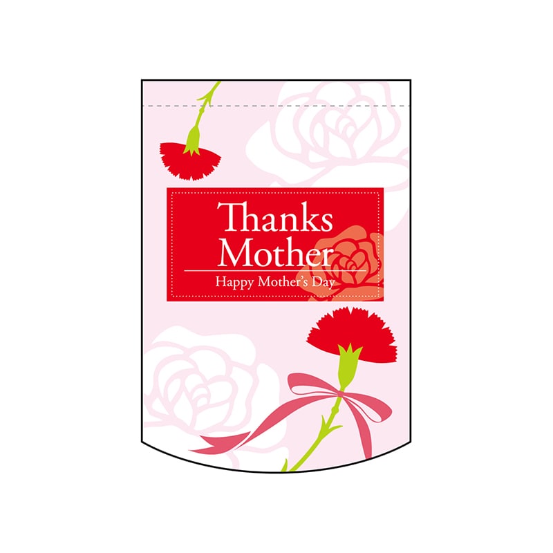 P・O・Pプロダクツ 変形タペストリー　円カット  61074　ThanksMother 1枚（ご注文単位1枚）【直送品】