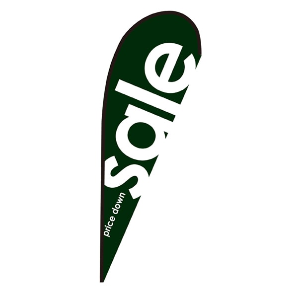 P・O・Pプロダクツ Pバナー大 64306 sale緑 ポンジ 1枚(ご注文単位1枚)【直送品】