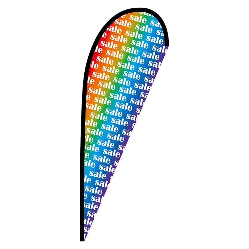 >P・O・Pプロダクツ Pバナー中 64332 sale(文字小)レインボー 1枚(ご注文単位1枚)【直送品】