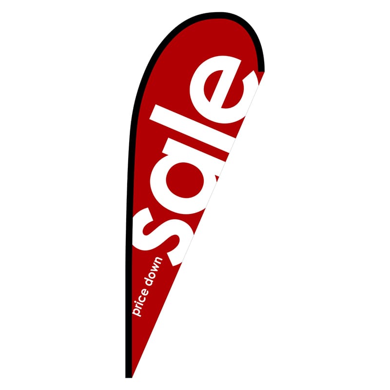 P・O・Pプロダクツ Pバナー中 64336 sale赤 ポンジ 1枚(ご注文単位1枚)【直送品】